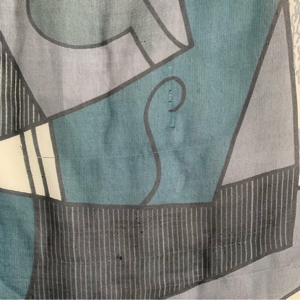 Picasso Designed Chiffon Scarf - Picture 2 of 6